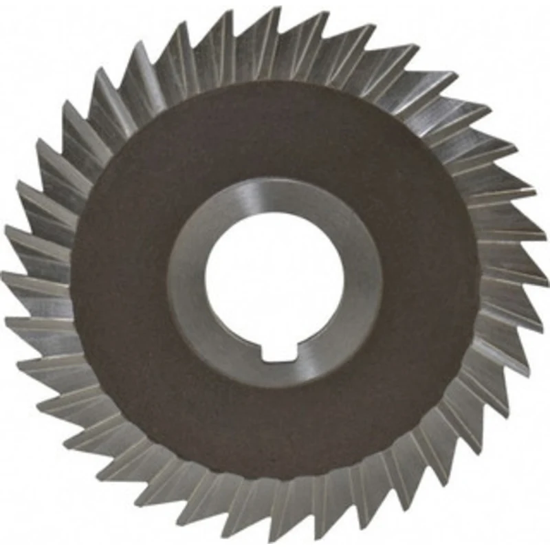 KEO 4 Diam x 3/32 Thick Straight Tooth Side Chip Saw 1 Arbor Hole Diam, High Speed Steel, Uncoated, 36 Teeth, with Ke...
